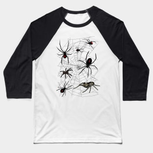Creepy Spiders Baseball T-Shirt
